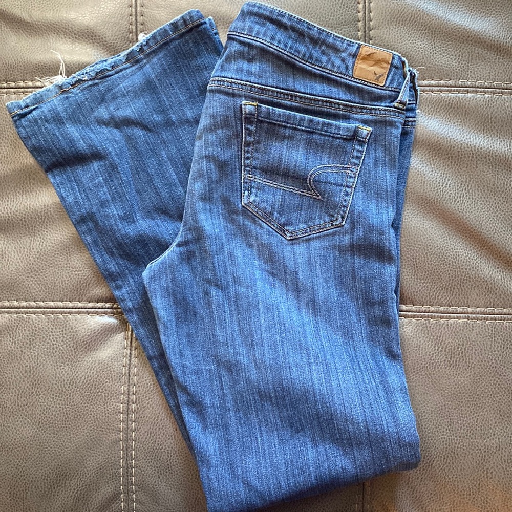 American Eagle jeans Favorite Boyfriend Vintage Fit Size 12 Long